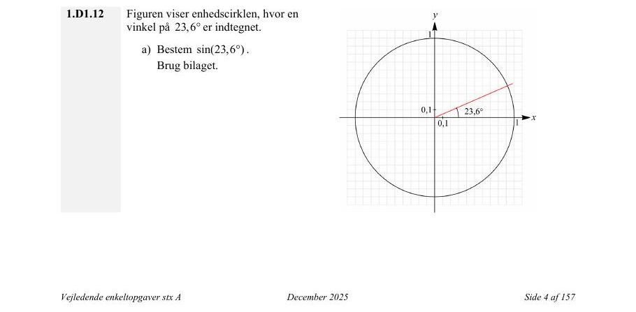 Officiel PDF-tekst for opgave 1.D1.12