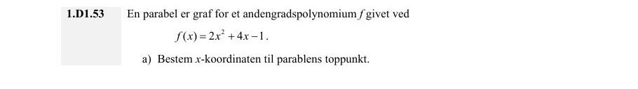 Officiel PDF-tekst for opgave 1.D1.53