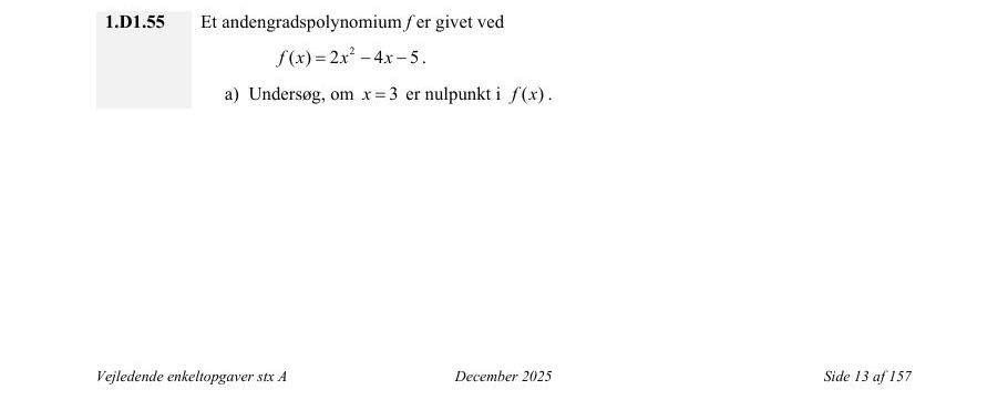 Officiel PDF-tekst for opgave 1.D1.55