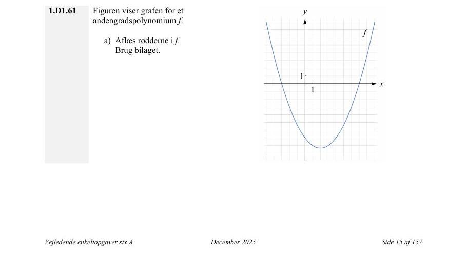 Officiel PDF-tekst for opgave 1.D1.61