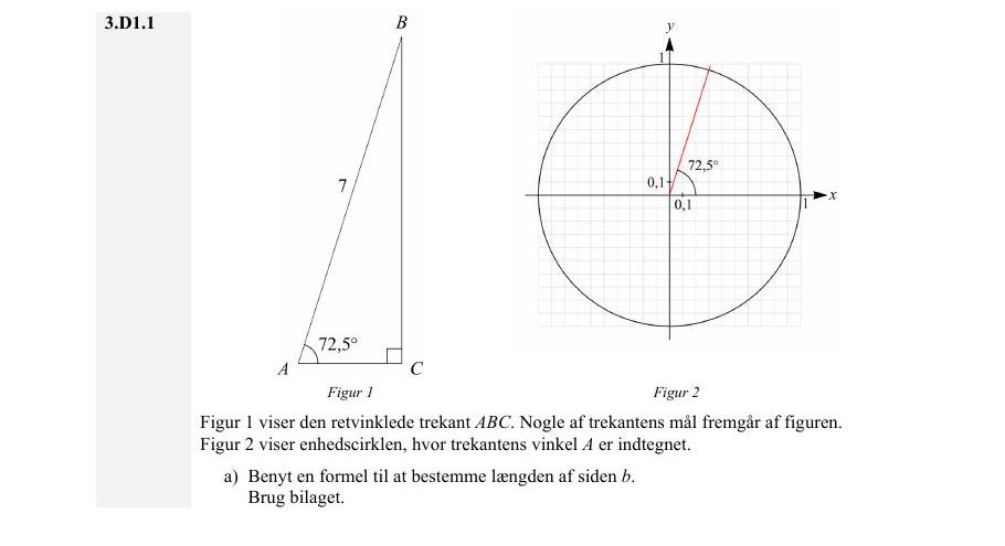 Vejledende enkeltopgave 3.D1.1