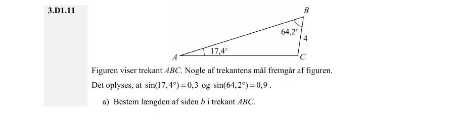 Vejledende enkeltopgave 3.D1.11