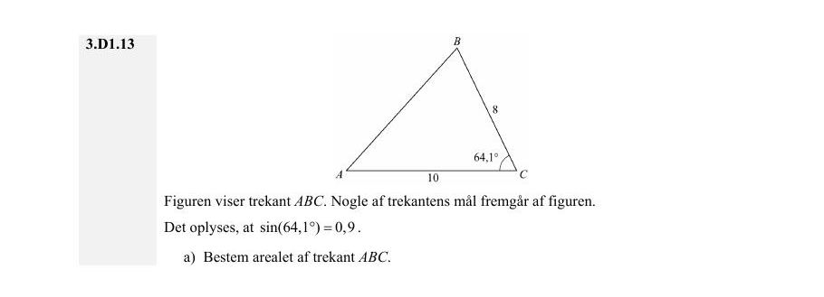 Vejledende enkeltopgave 3.D1.13