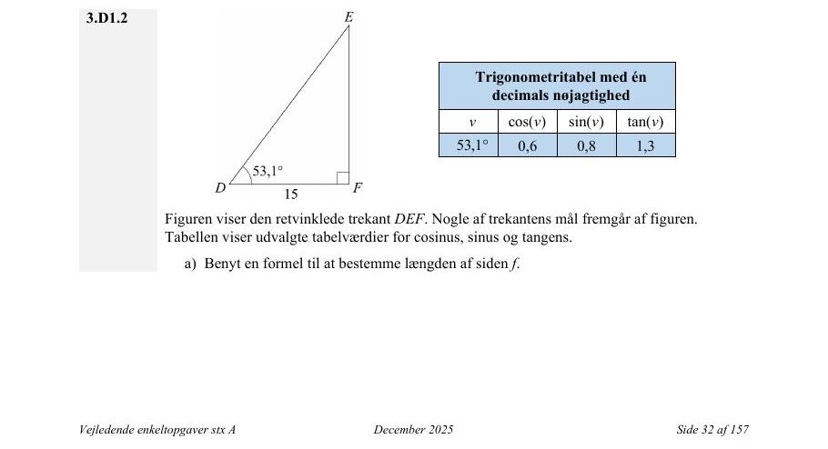 Vejledende enkeltopgave 3.D1.2