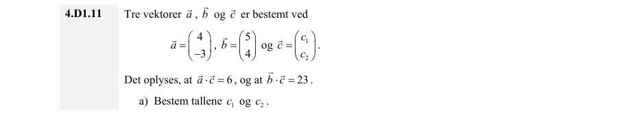 Vejledende enkeltopgave 4.D1.11