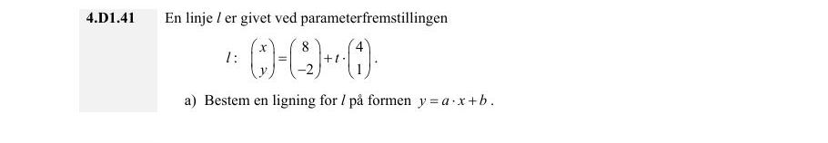 Vejledende enkeltopgave 4.D1.41