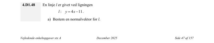 Vejledende enkeltopgave 4.D1.48