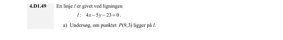 Vejledende enkeltopgave 4.D1.49