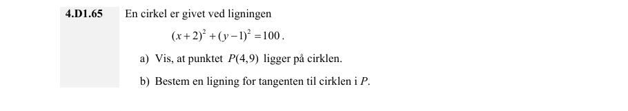 Vejledende enkeltopgave 4.D1.65