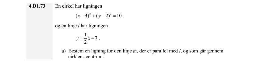 Vejledende enkeltopgave 4.D1.73