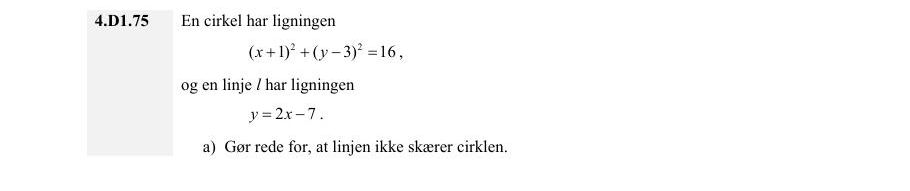 Vejledende enkeltopgave 4.D1.75