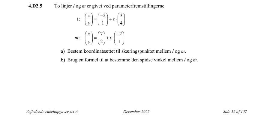 Vejledende enkeltopgave 4.D2.5