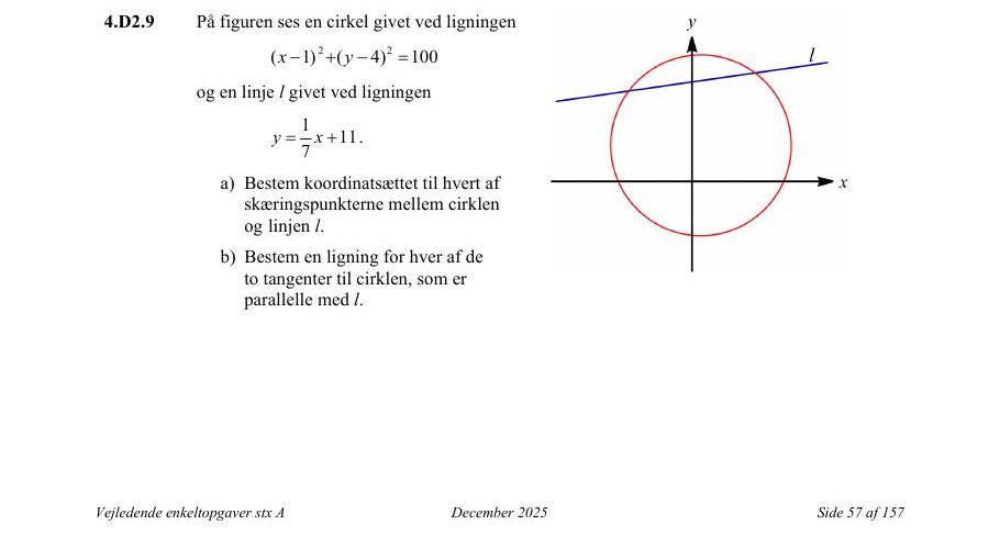 Vejledende enkeltopgave 4.D2.9