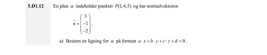 Vejledende enkeltopgave 5.D1.12