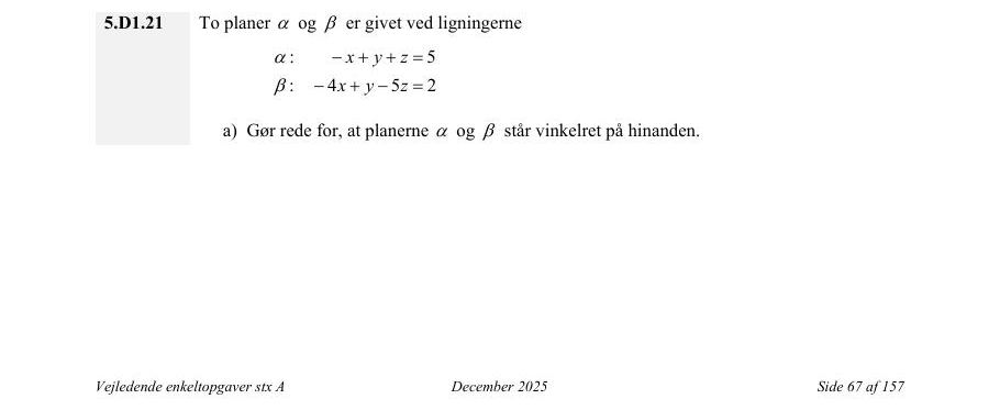 Vejledende enkeltopgave 5.D1.21