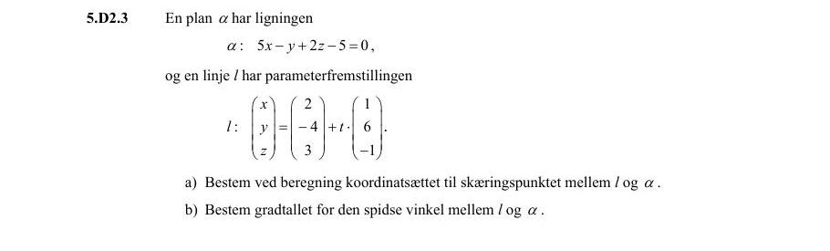 Vejledende enkeltopgave 5.D2.3