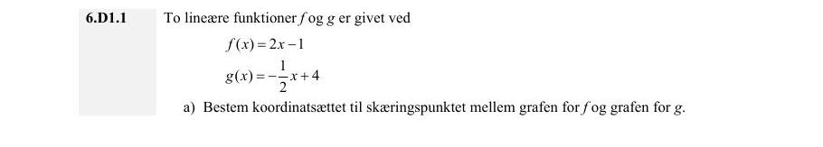 Vejledende enkeltopgave 6.D1.1