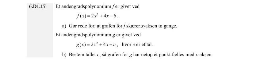 Vejledende enkeltopgave 6.D1.17