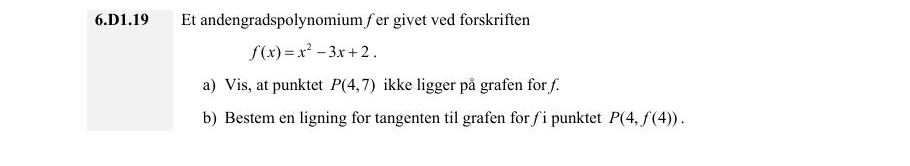 Vejledende enkeltopgave 6.D1.19