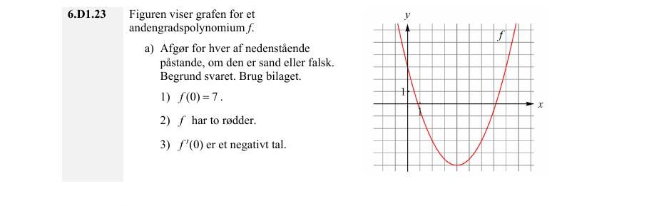 Vejledende enkeltopgave 6.D1.23