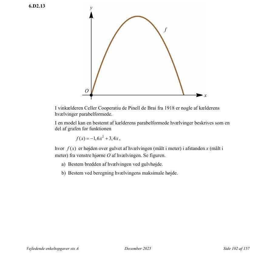 Vejledende enkeltopgave 6.D2.13