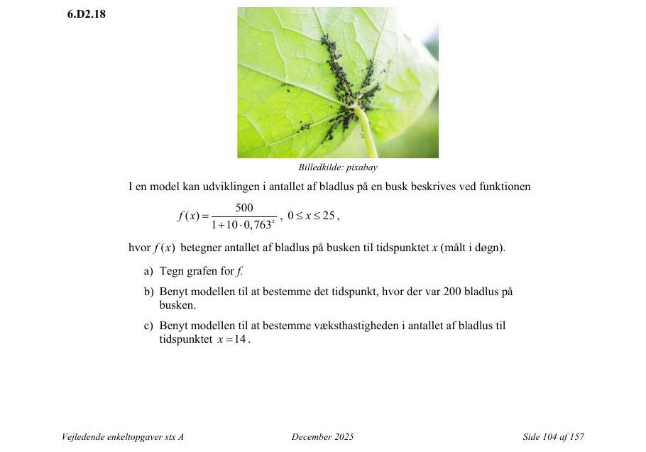 Vejledende enkeltopgave 6.D2.18