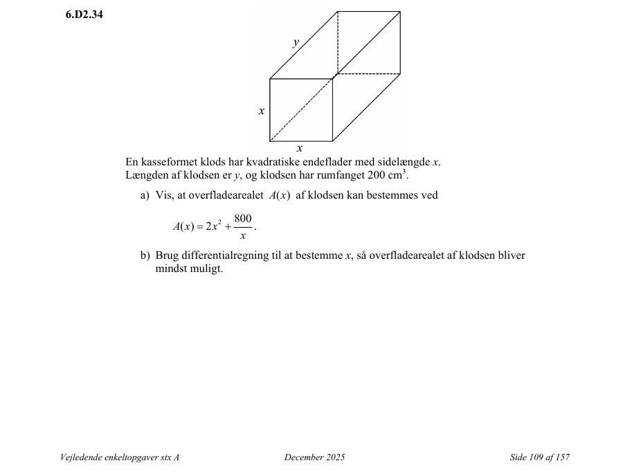Vejledende enkeltopgave 6.D2.34