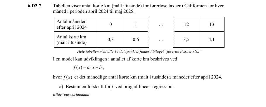 Vejledende enkeltopgave 6.D2.7