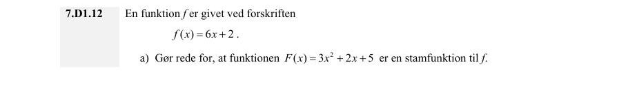 Vejledende enkeltopgave 7.D1.12