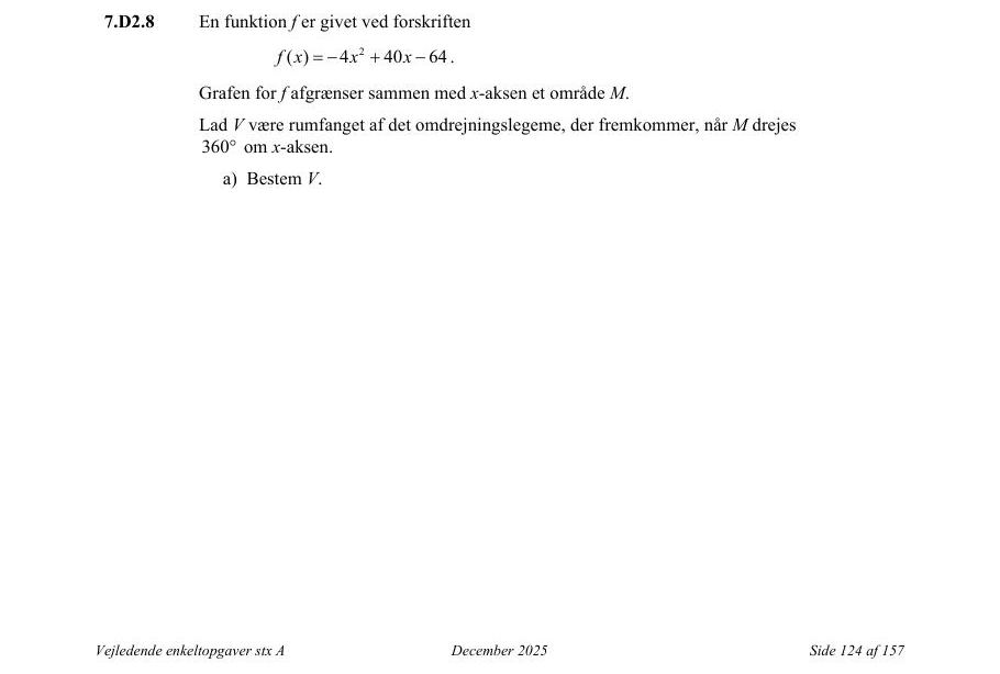 Vejledende enkeltopgave 7.D2.8