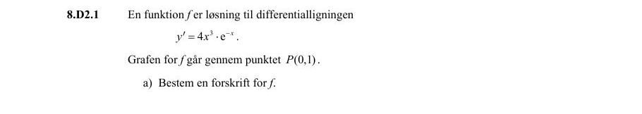 Vejledende enkeltopgave 8.D2.1