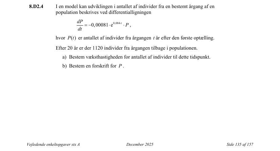 Vejledende enkeltopgave 8.D2.4