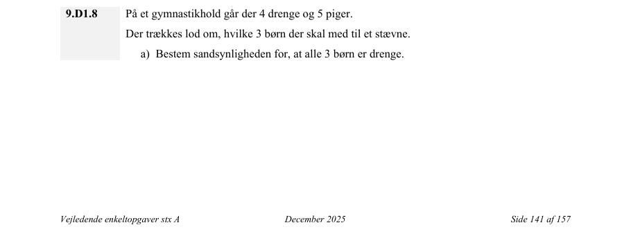 Vejledende enkeltopgave 9.D1.8