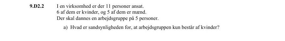 Vejledende enkeltopgave 9.D2.2