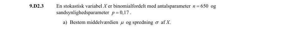 Vejledende enkeltopgave 9.D2.3